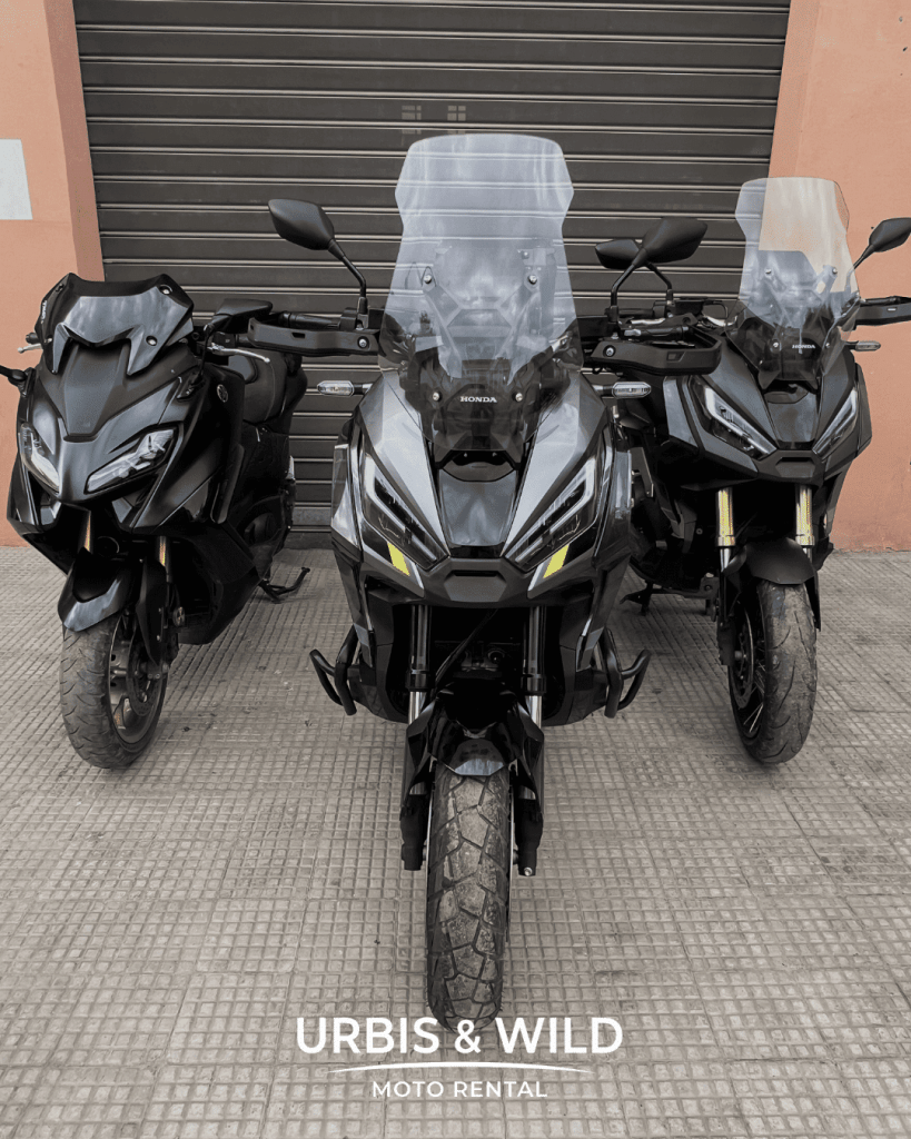 Flotte Urbis & Wild, Yamaha TMAX et Honda X-ADV en location à Marrakech